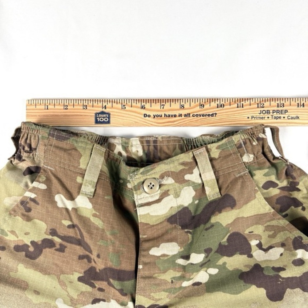 NWT Cargo Pants Women 25 Camouflage Military Fatigues Regular Short Outdoor - Picture 9 of 12